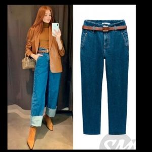 Zara wide leg jeans 👖 😍